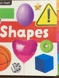 Shapes (Forme- carte cartonata in engleza)