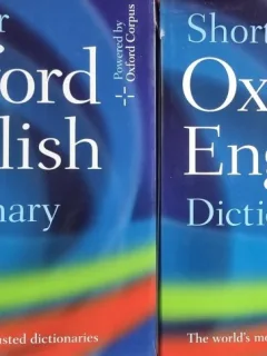 Shorter Oxford English Dictionary A-Z 2 Vol.
