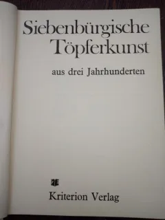 Siebenbürgische töpferkunst - ceramica transilvaneana