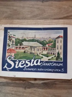 Siesta Sanatorium. Budapest. I. Rath Gyorgy Utca 5