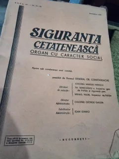 Siguranta Cetateneasca - Anul IV Nr. 11-12 Decembrie 1943