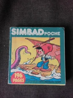 Simbad poche, nr.7  (benzi desenate, text in limba franceza)