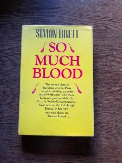 Simon Brett So much blood