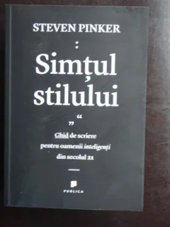 Simtul stilului - Steven Pinker