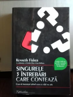 SINGURELE 3 INTREBARI CARE CONTEAZA - KENNETH FISHER