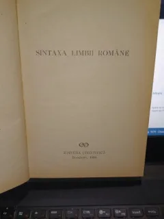 Sintaxa limbii romane - Gh.Constantinescu-Dobridor