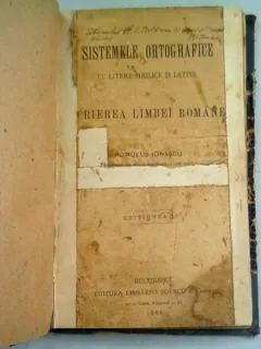 SISTEMELE ORTOGRAFICE CU LITERE CHIRILICE SI LATINE IN SCRIEREA LIMBII ROMANE - ROMULUS IONASCU