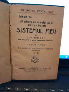 SISTEMUL MEU - I.P. MULLER  (15 MINUTE DE EXERCITII PE ZI PENTRU SANATATE)