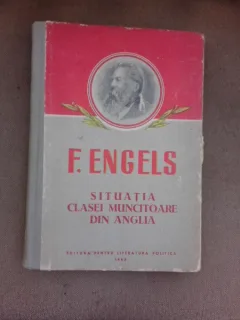 Situatia clasei muncitoare din Anglia - F. Engels
