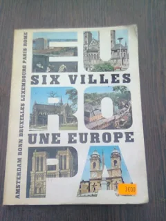 SIX VILLES UNE EUROPE - SION GEORGES  (CARTE IN LIMBA FRANCEZA)