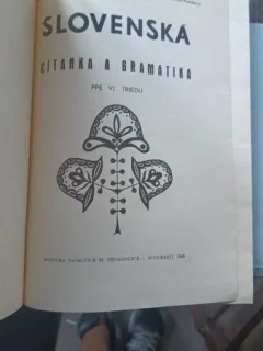 SLOVENSKA. CITANKA A GRAMATIKA - PRE V. TRIEDU  (LIMBA SLOVACA. CITIRE SI GRAMATICA)
