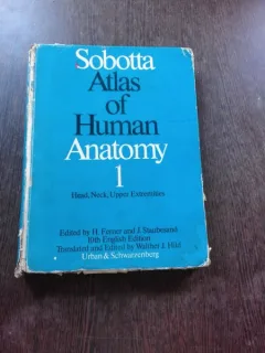 SOBOTTA, ATLAS OF HUMAN ANATOMY  VOL.I  (CARTE UIN LIMBA EMGLEZA)