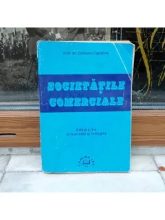 Societatile comerciale , prof. dr. Octavian Capatina , 1996
