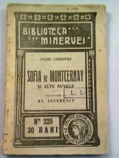 SOFIA DE MONTCERNAY SI ALTE NUVELE - JULES LEMAITRE