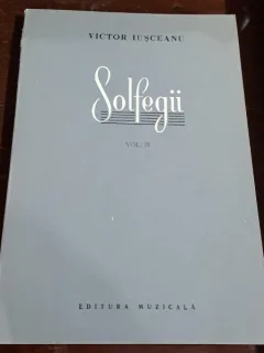 Solfegii - Victor Iusceanu  vol.III