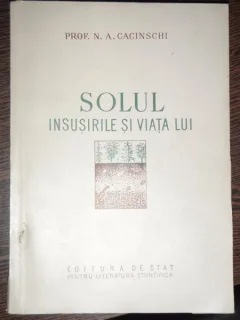 SOLUL - INSUSIRILE SI VIATA LUI - N.A.Cacinschi