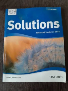 SOLUTIONS, ADVANCED STUDENT'S BOOK - TIM FALLA  (CARTE IN LIMBA ENGLEZA)