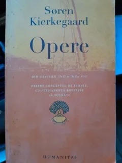Soren Kierkegaard - Opere I. Din hartiile unuia inca viu. Despre Conceptul de ironie, cu permanenta referire la Socrate.