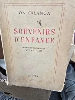 Sounenirs de lenfance - Ion Creanga  editie in limba franceza