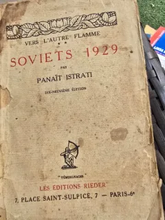 Soviets 1929 - Panait Istrati