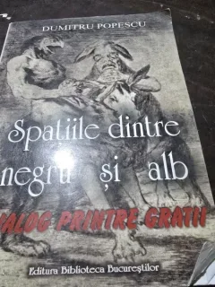 SPATIILE DINTRE NEGRU SI ALB - DUMITRU POPESCU
