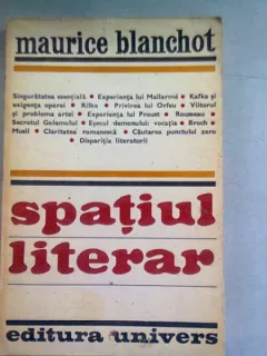 SPATIUL LITERAR-MAURICE BLANCHOT
