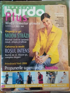 Special Burda Plus - Moda Femeilor Plinute Marimile 44-52