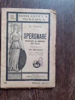 SPERONARE - AL. DUMAS  VOL.II