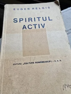 Spiritul activ - Eugen Relgis