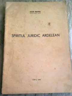 SPIRITUL JURIDIC ARDELEAN - IOAN FRUMA