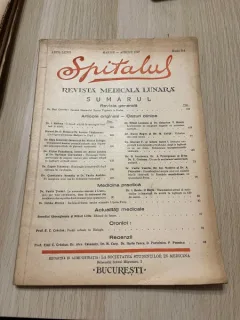 Spitalul. Revista medicala lunara Anul LXVII Martie-Aprilie 1947