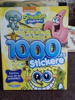 SPONGEBOB CARTE CU 1000 STICKERE