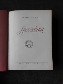 SPOVEDANII - VICTOR EFTIMIU