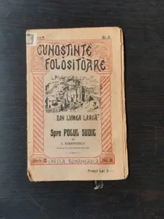 SPRE POLUL SUDIC - I. SIMIONESCU
