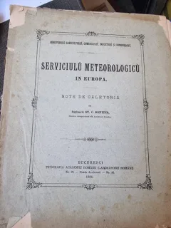 St. C. Hepites - Serviciul meteorologic in Europa
