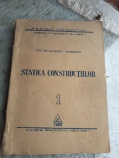 STATICA CONSTRUCTIILOR - ALEXANDRU GHEORGHIU