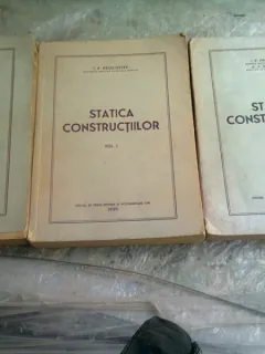 STATICA CONSTRUCTIILOR  - I.P.PROCOFIEV  VOL.I-III