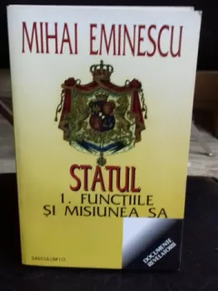 STATUL 1. FUNCTIILE SI MISIUNEA SA - MIHAI EMINESCU