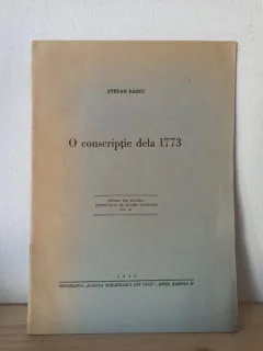 Stefan Pascu - O Conscriptie de la 1773