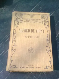 STELLO - ALFRED DE VIGNY  (CARTE IN LIMBA FRANCEZA)