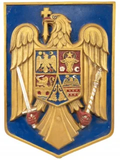 Stema Romaniei, varianta mare din bronz masiv
