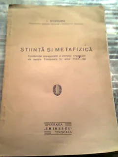STIINTA SI METAFIZICA - NISIPEANU