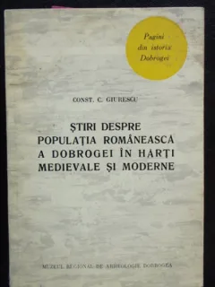 STIRI DESPRE POPULATIA ROMANEASCA A DOBROGEI