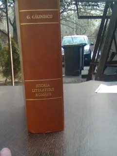 ISTORIA LITERATURII ROMANE DE LA ORIGINI PINA IN PREZENT-G. CALINESCU