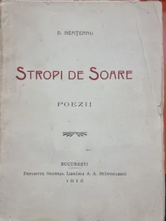 Stropi de soare - B. Nemteanu