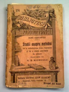 STUDII ASUPRA METODEI - RENE DESCARTES