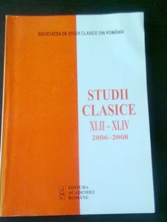STUDII CLASICE XLII-XLIV 2006-2008