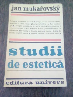 STUDII DE ESTETICA - JAN MUKAROVSKY