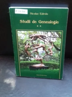 STUDII DE GENEALOGIE - NICOLAE EDROIU   VOL.2