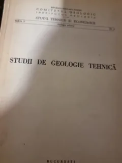 STUDII DE GEOLOGIE TEHNICA 1964